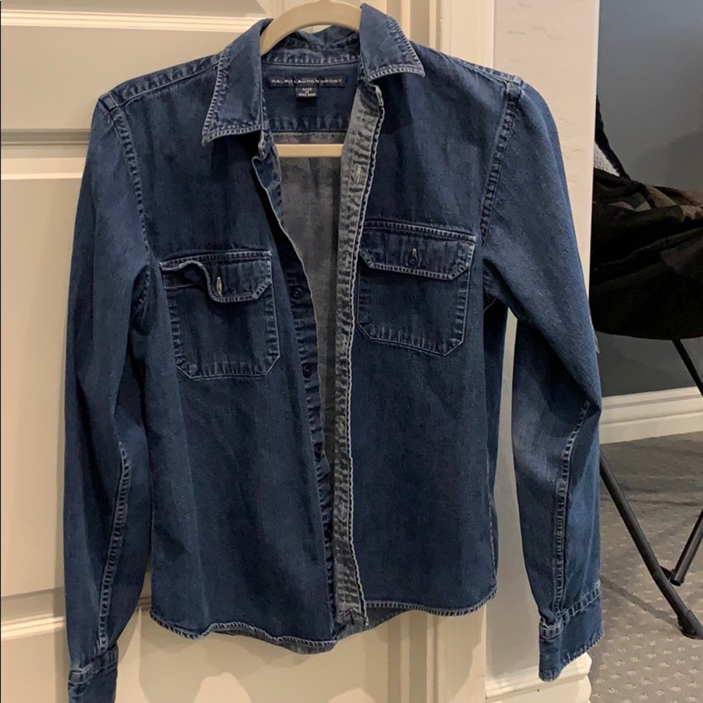 Ralph Lauren sport denim shirt
